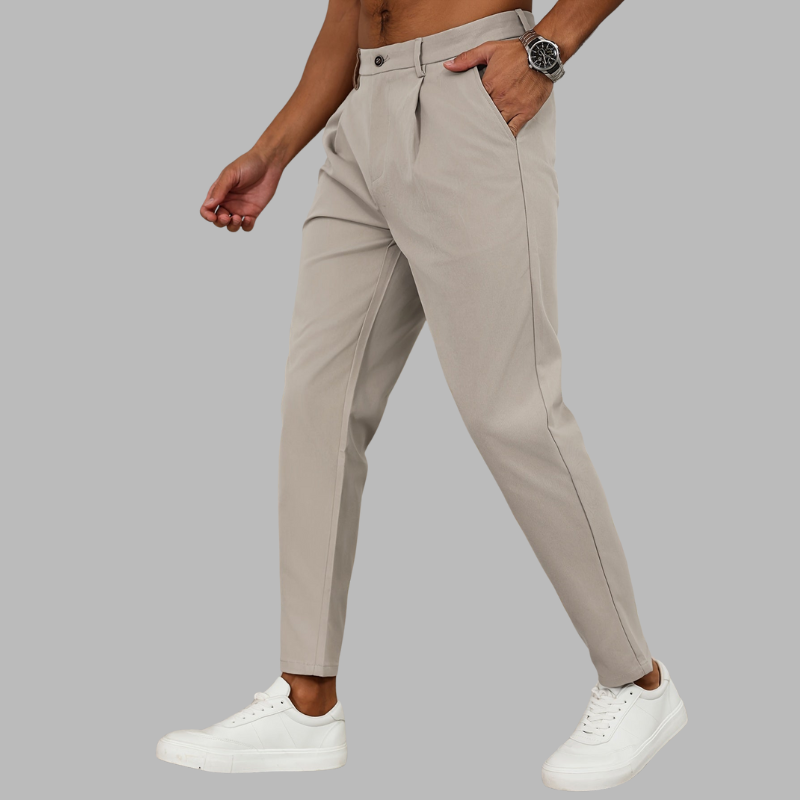 Slim Fit Business-Casual-Hose für Herren – Stretch-Arbeitshose für formelle Anlässe