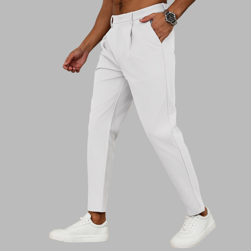 Slim Fit Business-Casual-Hose für Herren – Stretch-Arbeitshose für formelle Anlässe