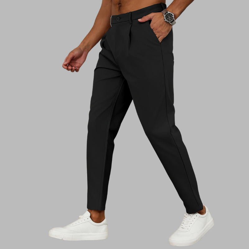 Slim Fit Business-Casual-Hose für Herren – Stretch-Arbeitshose für formelle Anlässe