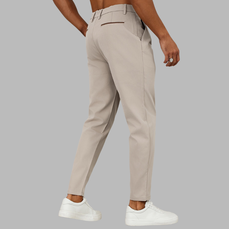 Slim Fit Business-Casual-Hose für Herren – Stretch-Arbeitshose für formelle Anlässe