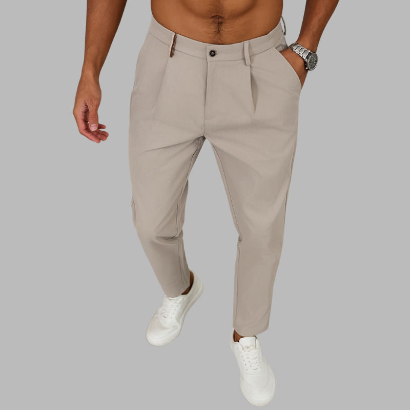 Slim Fit Business-Casual-Hose für Herren – Stretch-Arbeitshose für formelle Anlässe