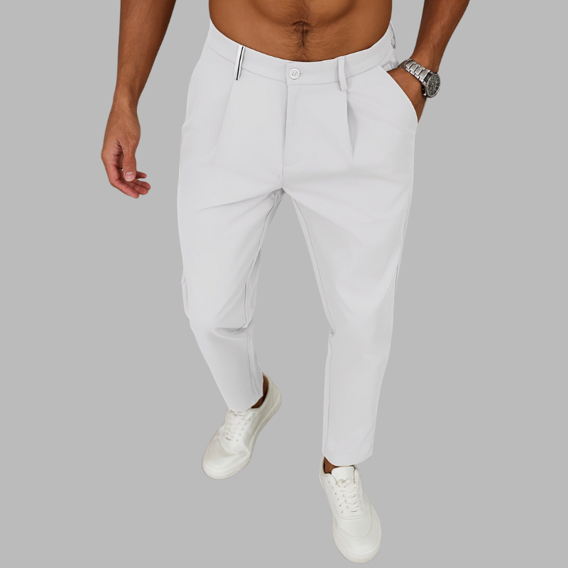 Slim Fit Business-Casual-Hose für Herren – Stretch-Arbeitshose für formelle Anlässe